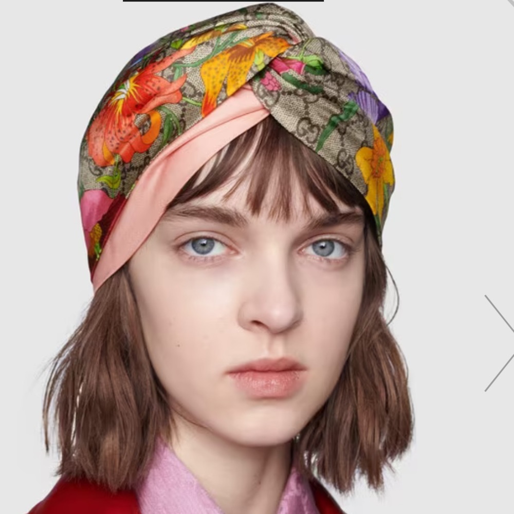 New beautiful silk headband